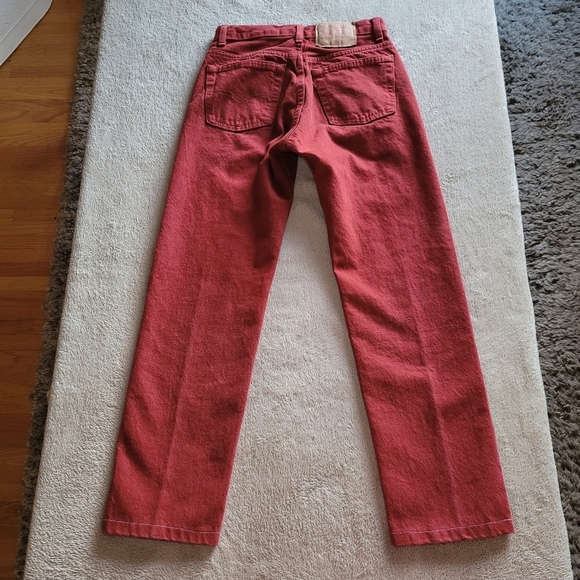 Vintage Levi's red 501 button fly jeans​ - Picture 6 of 12